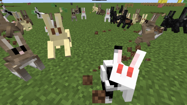 Minecraft кролик