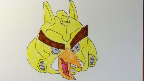 Angry Birds Transformers Бамблби