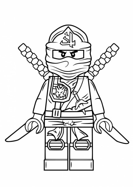 Раскраски LEGO Ninjago