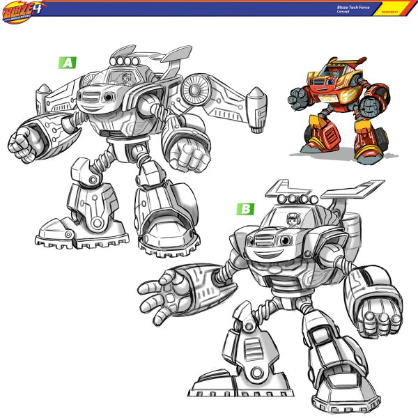 Blaze трансформер Robot