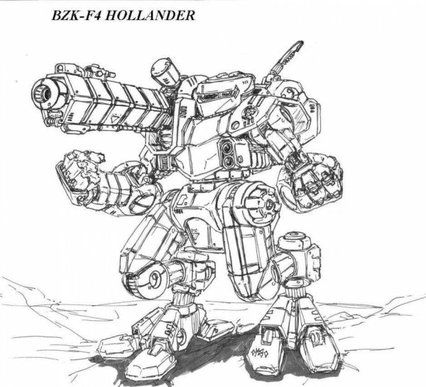 Battletech роботы чертежи