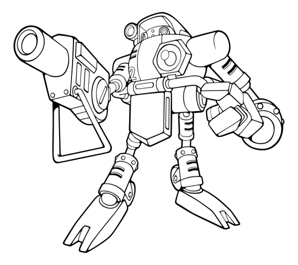 Robot Cutout