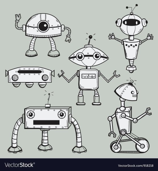 Роботы для рисования детям