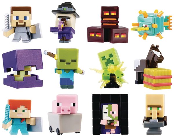 Фигурка Мистери Минис майнкрафт (Minecraft Mini-Figure Blind Box Wave 18).