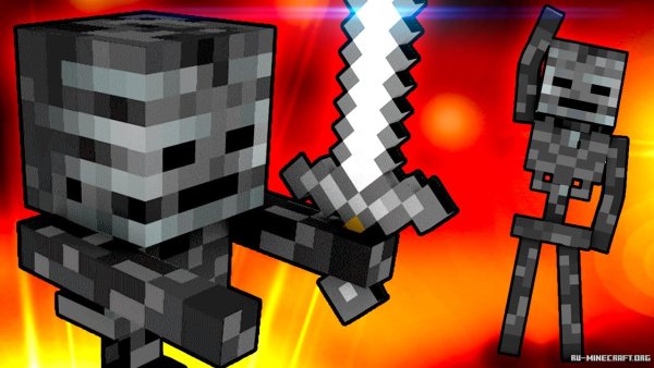 Майнкрафт Wither Skeleton