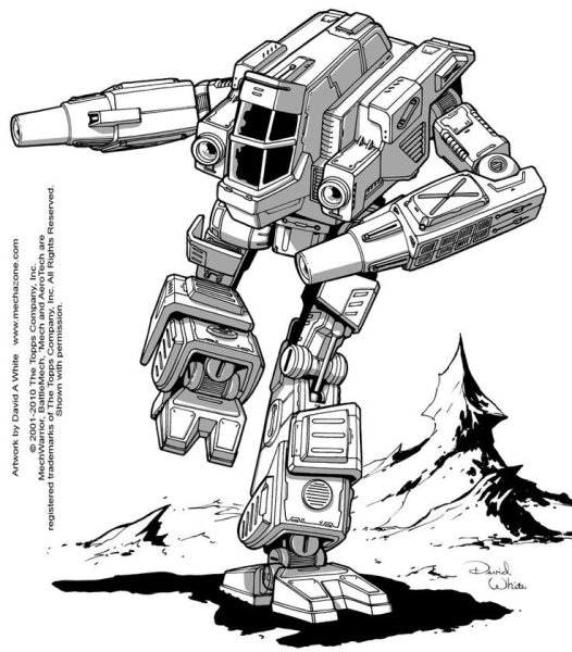 Battletech мех Hellstar