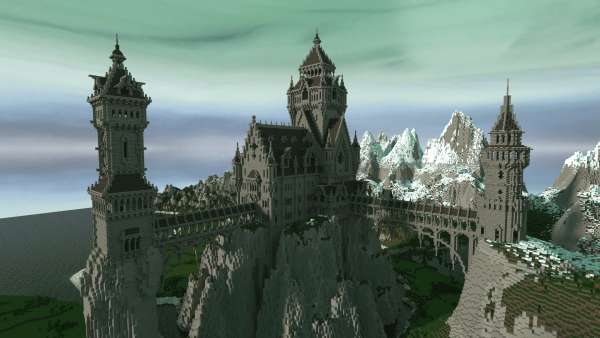 Minecraft крепость