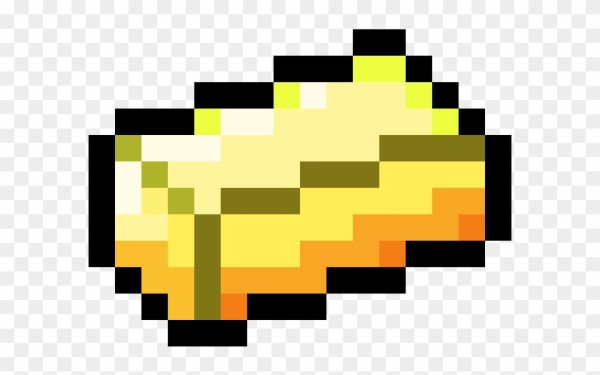 Золотой слиток Minecraft