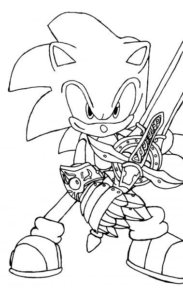 Metal Sonic раскраска