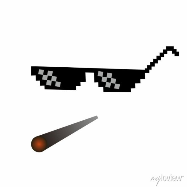 Черные очки для монтажа