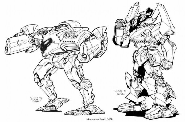 Роботы Battletech Griffin