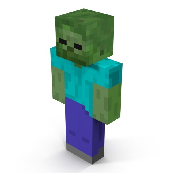 Minecraft мобы зомби