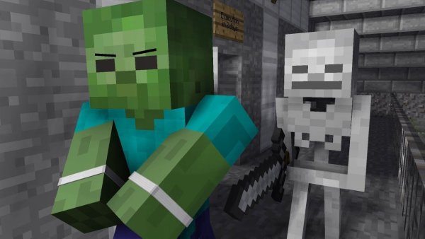 Minecraft зомби