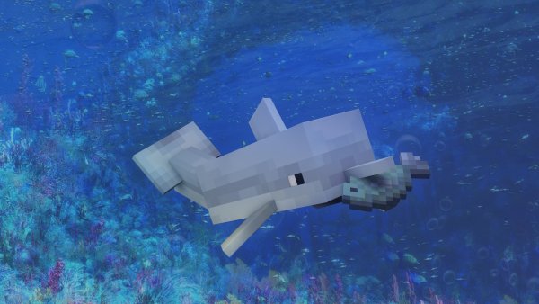 Дельфин майнкрафт 1.16