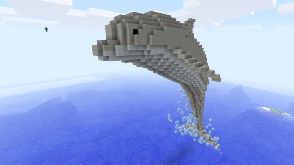 Дельфин майнкрафт 1.16