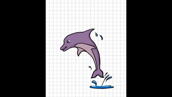 Рисунки дельфин в майнкрафте (47 фото)