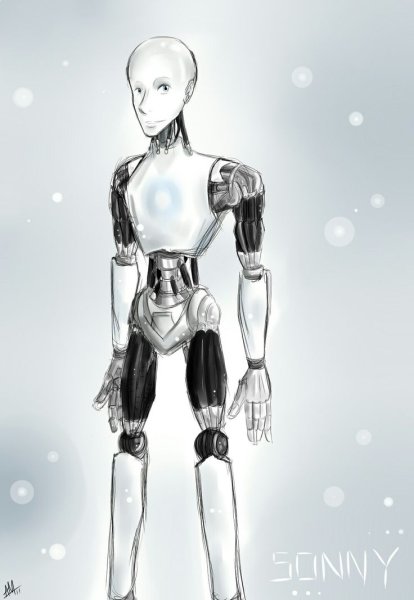 Рисунки робот из будущего (46 фото)