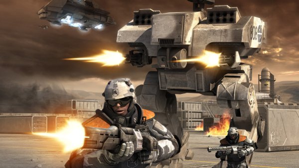 Battlefield 2142 шагоход
