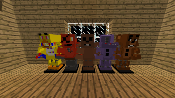АНИМАТРОНИКИ FNAF 2 Minecraft