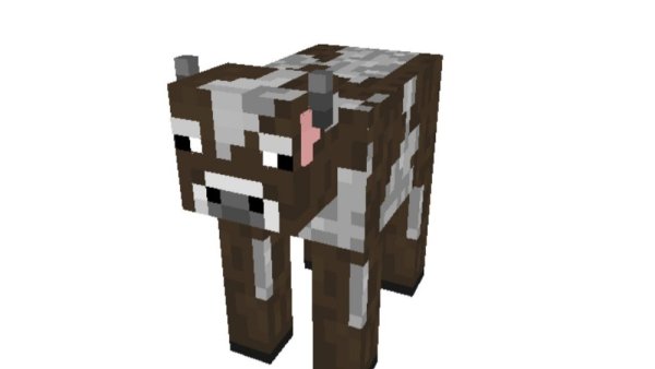 Minecraft корова
