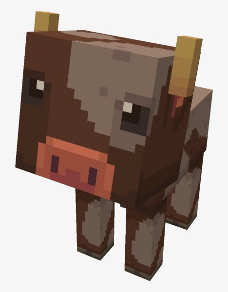 Minecraft корова