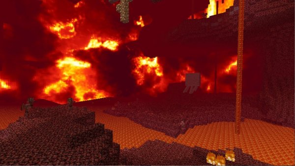 Ад майнкрафт 1.16 RTX