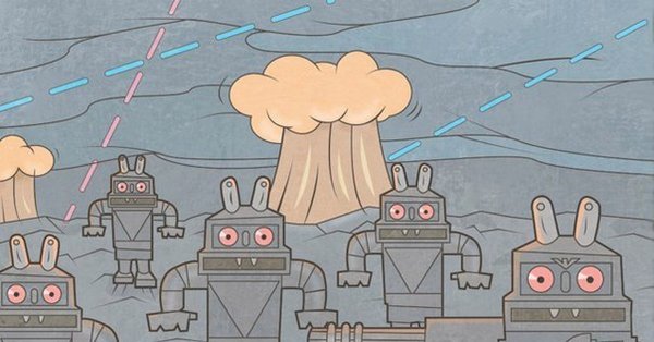 Заяц робот из ну погоди Терминатор