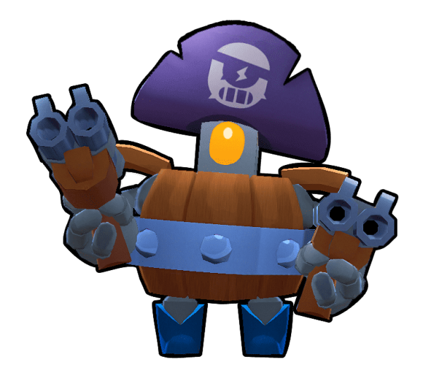 Дэрил из Brawl Stars