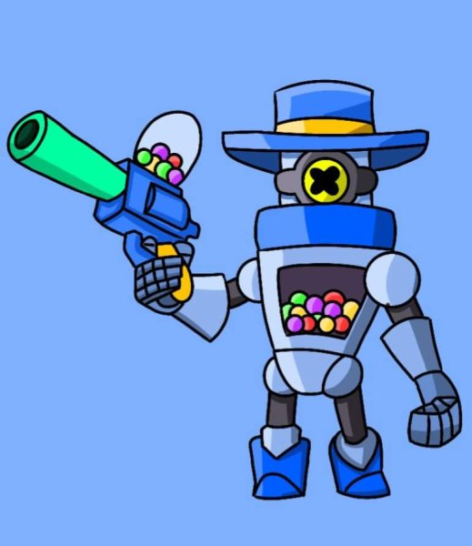 Рикошет из Brawl Stars