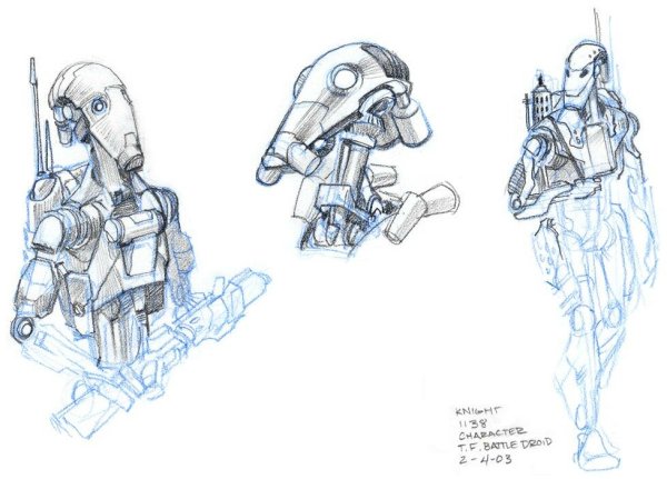 Звездные войны дроид концепт арты