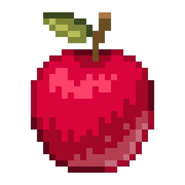 Яблоко Pixel Art