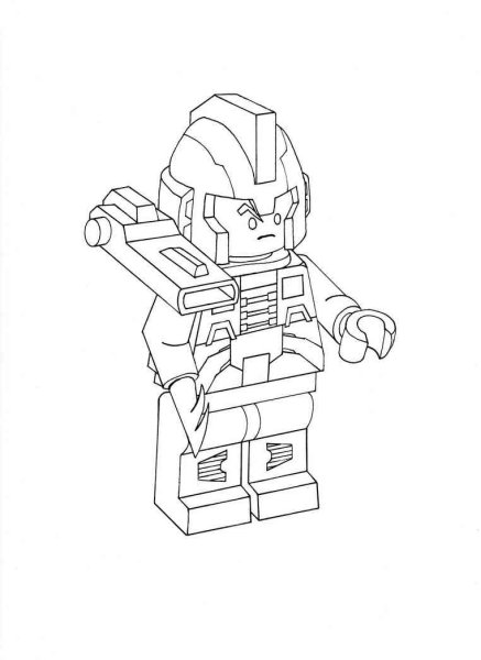 Рисунки лего роботы (47 фото)