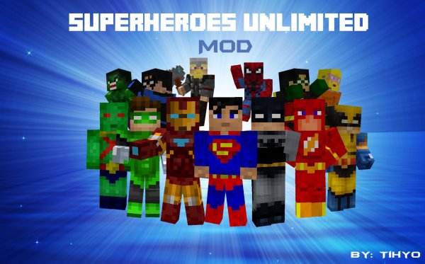Майнкрафт Superheroes Unlimited 6.0