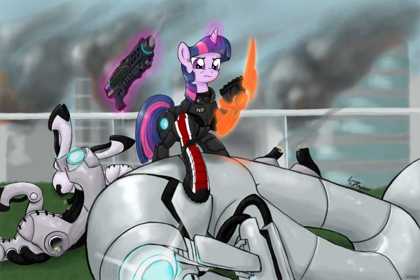 My little Pony Mass Effect