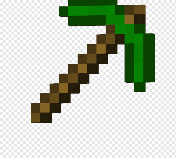 Minecraft Изумрудная кирка