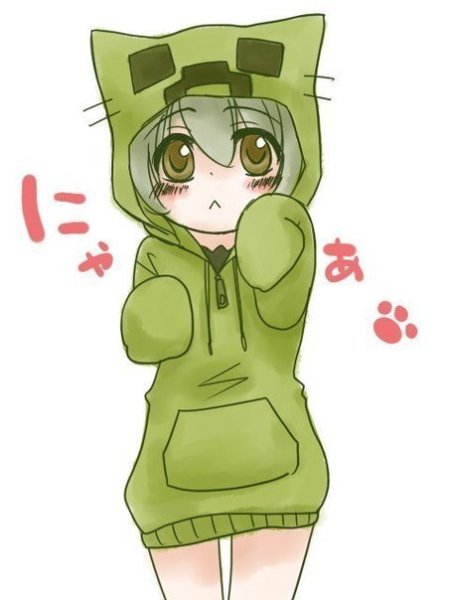 Аниме КРИПЕР кот