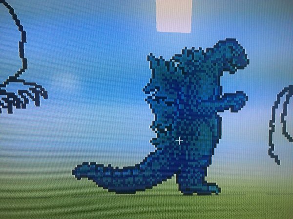 Godzilla майнкрафт