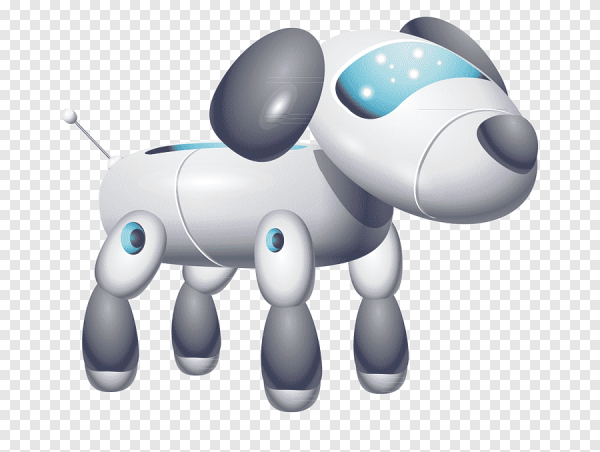 Собака робот вектор