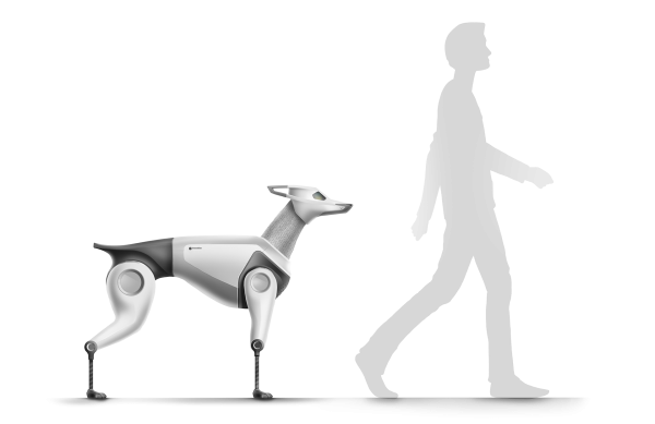 Собака робот концепт