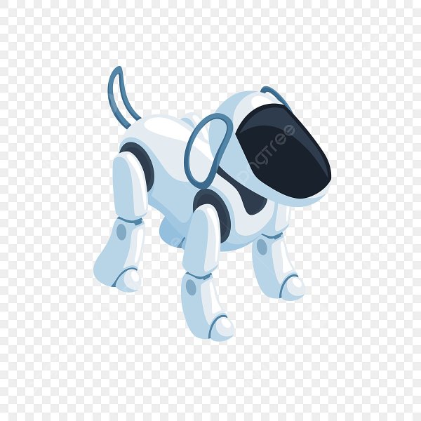 Собака робот вектор