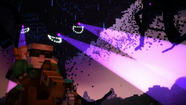 Minecraft story Mode иссушающая буря