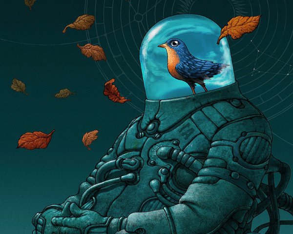 Птица в скафандре