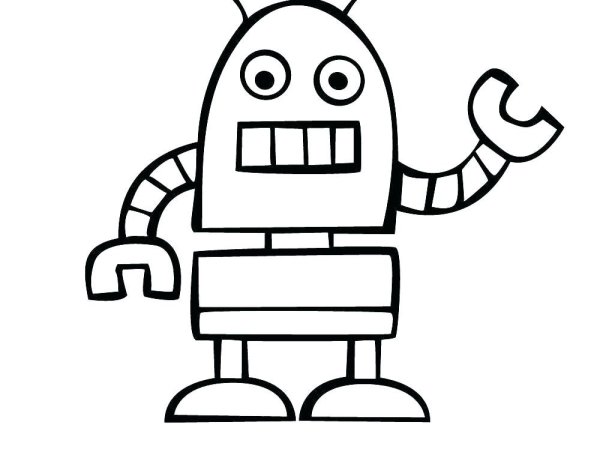 Детские рисунки роботов