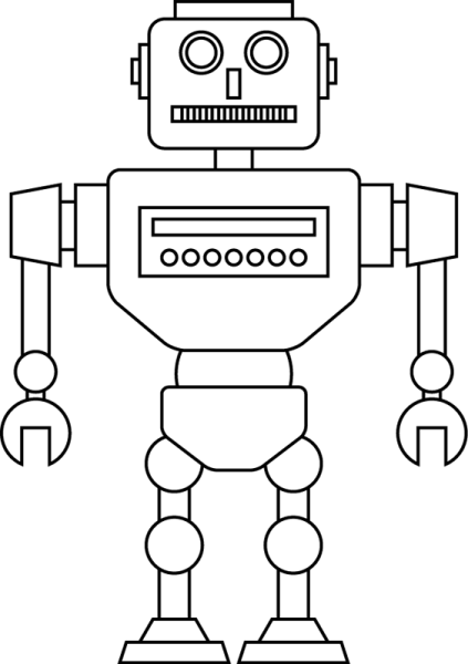 Робот рисунок