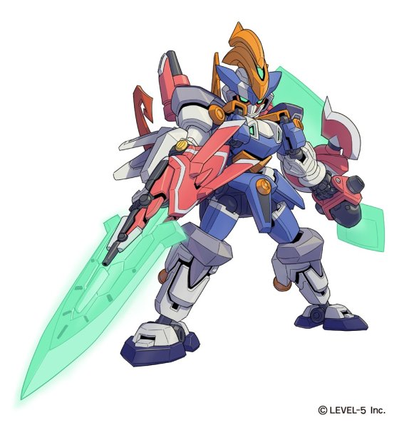 Раскраска LBX Ахиллес
