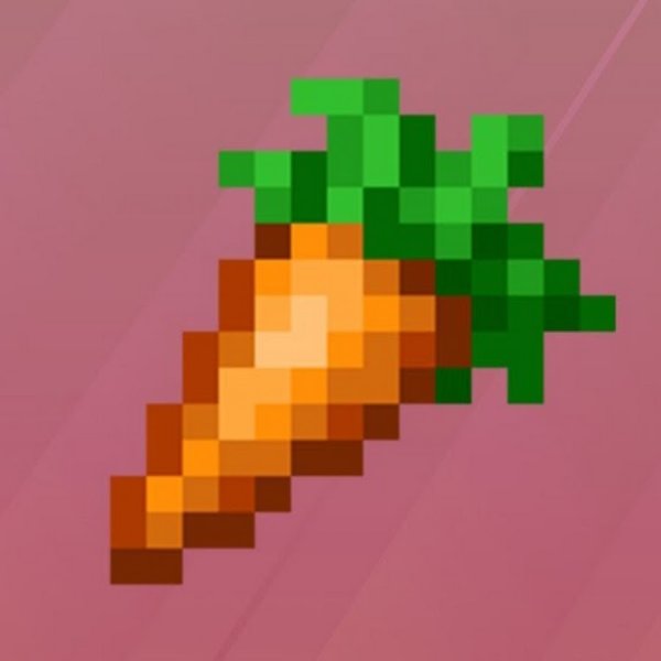 Морковь из МАЙНКРАФТА