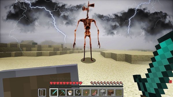 Minecraft сиреноголовый