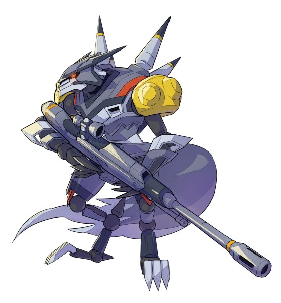 Раскраска LBX Ахиллес