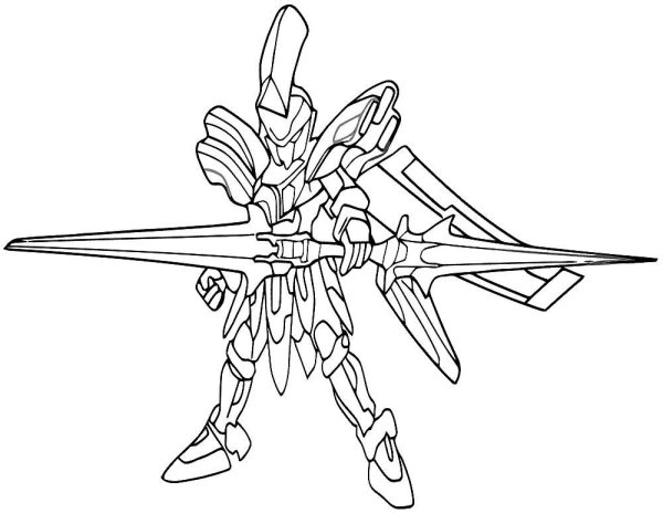 LBX Ахиллес с экзоскелет