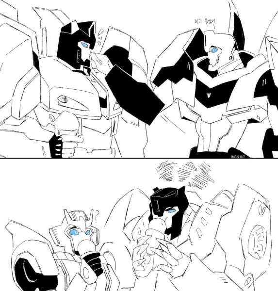 Transformer Прайм и Бамблби комиксы